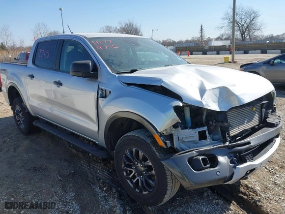 2019 Ford Ranger XL with VIN 1FTER4FH3KLA17800, listed as a IAAI auction lot 41779715 with 93,326 mi miles. Bid and sale history available at carsss.com. Image 1.