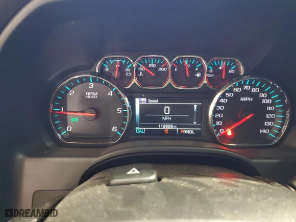 2017 Chevrolet Silverado 1500 LT with VIN 3GCUKREC4HG137825, listed as a Copart auction lot 42608915 with 112,828 mi miles and Clean Title. Bid and sale history available at carsss.com. Image 9.
