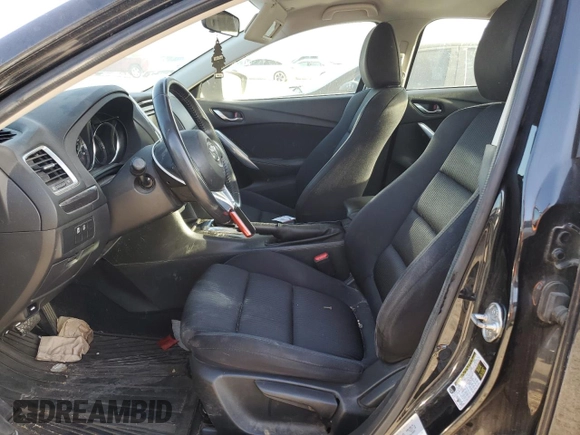 2015 Mazda 6 i Sport with VIN JM1GJ1U52F1206088, listed as a Copart auction lot 49302035 with 50,129 mi miles and Salvage Title. Bid and sale history available at carsss.com. Image 7.