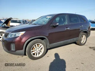 2015 Kia Sorento LX with VIN 5XYKT3A67FG569046, listed as a Copart auction lot 48377495 with 107,982 mi miles and Clean Title. Bid and sale history available at carsss.com. Image 1.