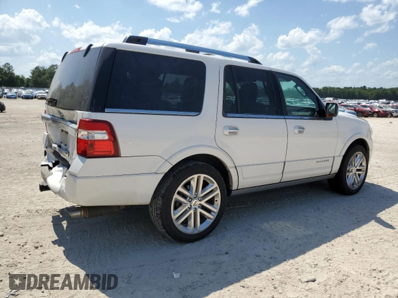 2016 Ford Expedition Platinum с VIN 1FMJU1MT0GEF07461, выставлен на аукционе Copart как лот 57493455 с пробегом 193 091 миль миль и Списание • Salvage title. История ставок и продаж доступна на DreamBid. Изображение 3.
