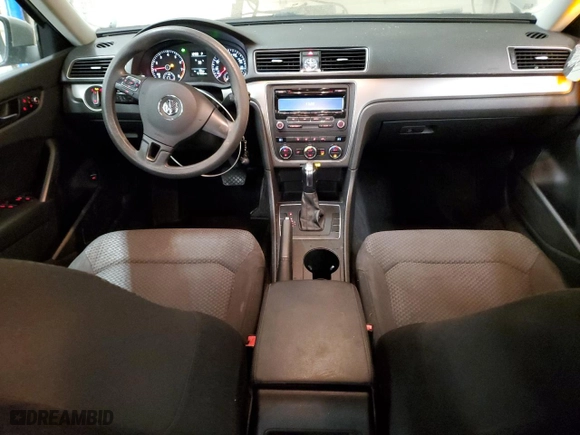 2012 Volkswagen Passat S w/Appearance with VIN 1VWAH7A38CC038574, listed as a Copart auction lot 44232305 with 157,886 mi miles and Salvage Title. Bid and sale history available at carsss.com. Image 8.