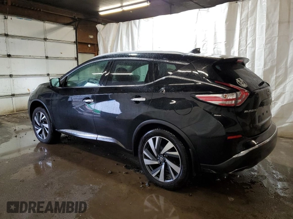 2016 Nissan Murano S z VIN 5N1AZ2MH2GN157124, wystawiony jako Copart lot #57713065 z przebiegiem 124 840 mil mil oraz Szkoda całkowita • Salvage title. Historia ofert i sprzedaży dostępna na DreamBid. Obrazek 2.