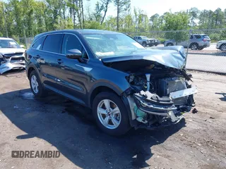 2021 Kia Sorento LX with VIN 5XYRG4LC2MG018015, listed as a IAAI auction lot 42388559 with 87,972 mi miles and . Bid and sale history available at DreamBid. Image 1.
