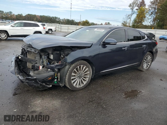 2017 Kia Cadenza Premium with VIN KNALC4J13H5091439, listed as a Copart auction lot 78693644 with 56,236 mi miles and Salvage Title. Bid and sale history available at carsss.com. Image 1.