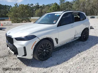 2024 BMW X5 xDrive40i with VIN 5UX23EU06R9T18316, listed as a Copart auction lot 49644755 with 12,123 mi miles and Salvage Title. Bid and sale history available at carsss.com. Image 1.