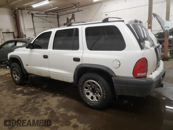 2003 Dodge Durango Sport with VIN 1D4HS38N13F593502, listed as a Copart auction lot 44260295 with 136,360 mi miles and Salvage title. Bid and sale history available at DreamBid. Image 2.
