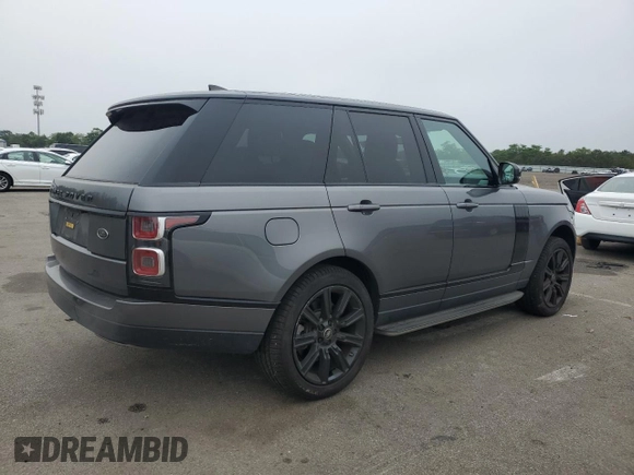 2019 Land Rover Range Rover HSE с VIN SALGS2SV1KA533848, выставлен на аукционе Copart как лот 61003145 с пробегом 48 422 миль миль и Списание • Salvage title. История ставок и продаж доступна на DreamBid. Изображение 3.