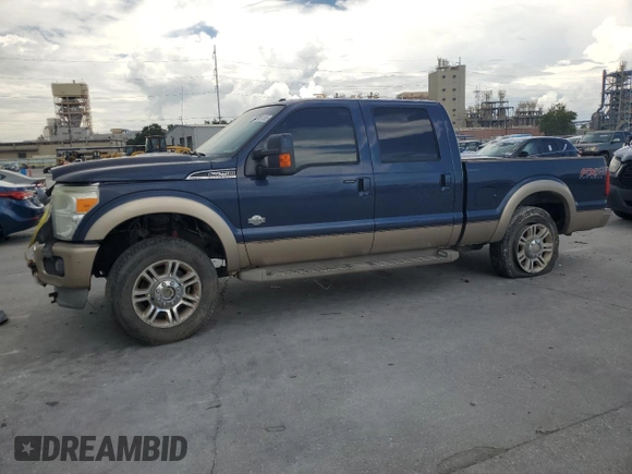 2014 Ford F-250 XL with VIN 1FT7W2BT3EEA30247, listed as a Copart auction lot 64308185 with Not provided miles and Clean title. Bid and sale history available at DreamBid. Image 1.