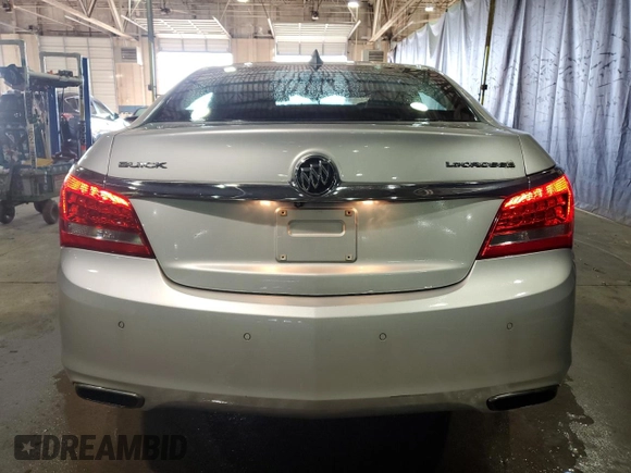 2015 Buick LaCrosse Leather with VIN 1G4GB5G3XFF166064, listed as a Copart auction lot 50386035 with 84,568 mi miles and Salvage Title. Bid and sale history available at carsss.com. Image 6.