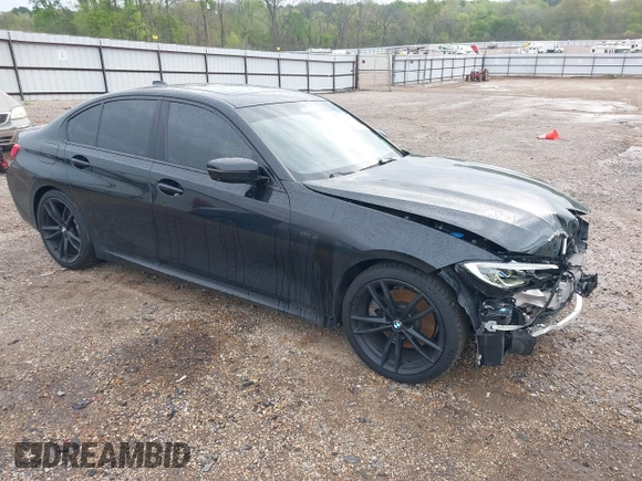 2019 BMW 3 Series 330i with VIN WBA5R1C51KAE82094, listed as a IAAI auction lot 39040815 with 66,344 mi miles and . Bid and sale history available at DreamBid. Image 1.