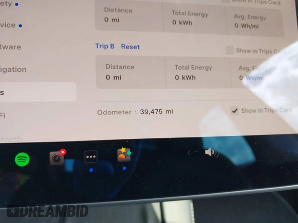 2022 Tesla Model 3 Long Range z VIN 5YJ3E1EB4NF175634, wystawiony jako IAAI lot #42021674 z przebiegiem 39 475 mil mil oraz . Historia ofert i sprzedaży dostępna na DreamBid. Obrazek 15.