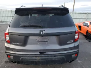 2021 Honda Passport Touring with VIN 5FNYF8H93MB006966, listed as a Copart auction lot 84738884 with 48,467 mi miles and Salvage Title. Bid and sale history available at carsss.com. Image 6.