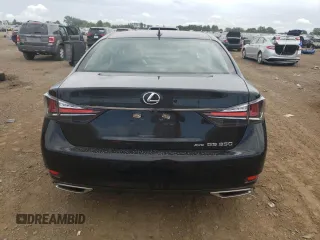2016 Lexus GS 350 with VIN JTHCZ1BL5GA002815, listed as a Copart auction lot 65389184 with 63,727 mi miles and Salvage Title. Bid and sale history available at carsss.com. Image 6.