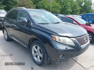 2010 Lexus RX 350 with VIN 2T2BK1BA3AC009986, listed as a IAAI auction lot 42282196 with 162,299 mi miles and . Bid and sale history available at DreamBid. Image 1.