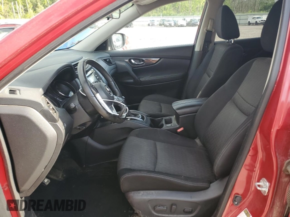 2017 Nissan Rogue S with VIN JN8AT2MV5HW270352, listed as a Copart auction lot 64701325 with 70,293 mi miles and Salvage title. Bid and sale history available at DreamBid. Image 7.