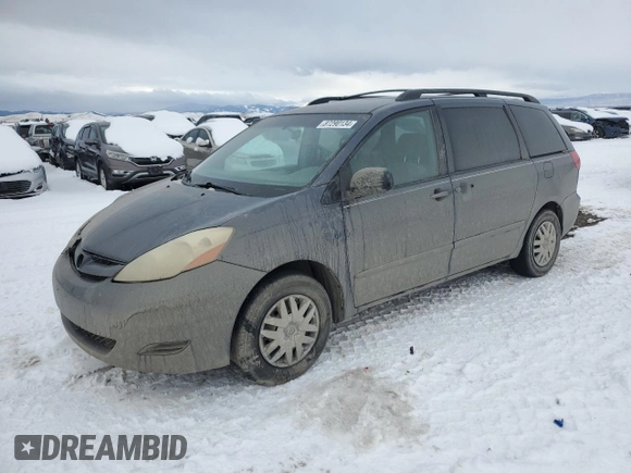 2006 Toyota Sienna CE with VIN 5TDZA23C26S512290, listed as a Copart auction lot 87290134 with 238,920 mi miles and Clean Title. Bid and sale history available at carsss.com. Image 1.
