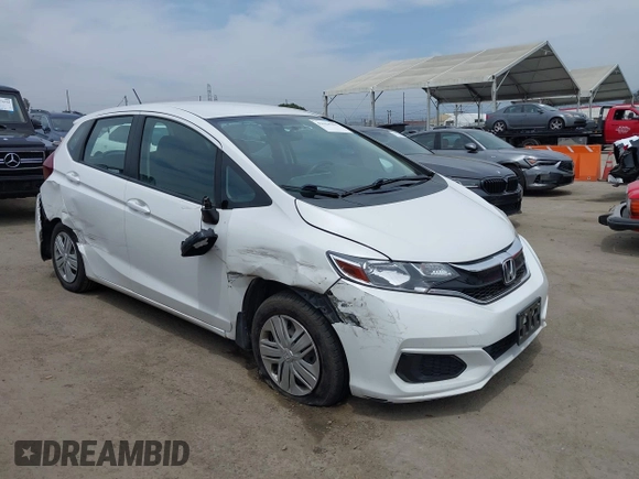 2020 Honda Fit LX with VIN 3HGGK5H44LM718313, listed as a IAAI auction lot 42358302 with 63,964 mi miles and . Bid and sale history available at DreamBid. Image 1.