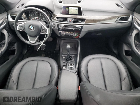 2018 BMW X1 sDrive28i with VIN WBXHU7C32J5L05237, listed as a Copart auction lot 51523905 with 75,638 mi miles and Salvage Title. Bid and sale history available at carsss.com. Image 8.