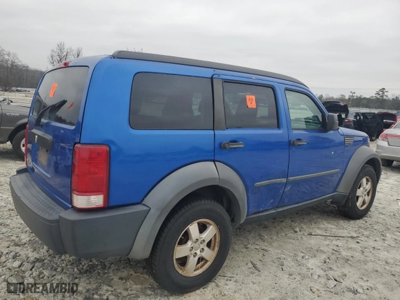 2007 Dodge Nitro SXT with VIN 1D8GT28K57W551539, listed as a Copart auction lot 44264765 with NaN miles and Non Repairable. Bid and sale history available at carsss.com. Image 3.