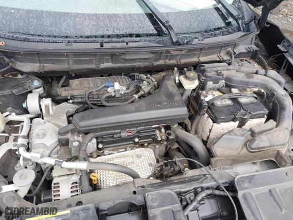2015 Nissan Rogue S with VIN 5N1AT2MT6FC757001, listed as a IAAI auction lot 41806214 with 1 mi miles. Bid and sale history available at carsss.com. Image 10.