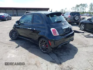 2013 FIAT 500 Abarth with VIN 3C3CFFFH6DT534970, listed as a IAAI auction lot 41806231 with 140,649 mi miles and . Bid and sale history available at DreamBid. Image 3.