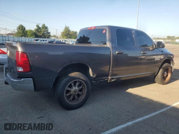 2018 Ram 1500 Tradesman with VIN 1C6RR7ST0JS146487, listed as a Copart auction lot 68226404 with 166,682 mi miles and Salvage title. Bid and sale history available at DreamBid. Image 3.