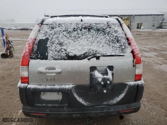 2006 Honda CR-V EX with VIN SHSRD77826U433645, listed as a Copart auction lot 87043214 with 167,246 mi miles and Clean Title. Bid and sale history available at carsss.com. Image 6.