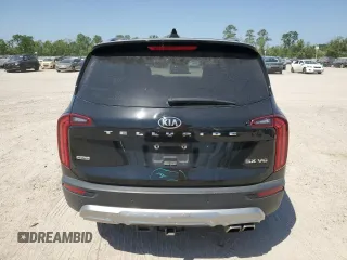 2020 Kia Telluride SX with VIN 5XYP5DHCXLG081206, listed as a Copart auction lot 52625845 with 125,303 mi miles and Clean Title. Bid and sale history available at DreamBid. Image 6.