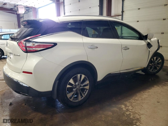 2015 Nissan Murano Platinum with VIN 5N1AZ2MH5FN248676, listed as a Copart auction lot 47376565 with 155,742 mi miles and Salvage Title. Bid and sale history available at carsss.com. Image 3.