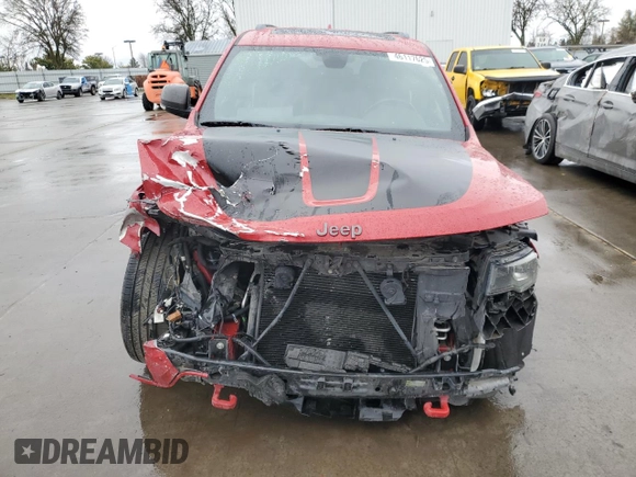 2020 Jeep Grand Cherokee Trailhawk with VIN 1C4RJFLG0LC116964, listed as a Copart auction lot 46117625 with 125,796 mi miles and Salvage title. Bid and sale history available at DreamBid. Image 5.