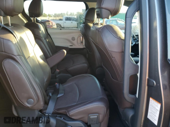 2023 Toyota Sienna Platinum with VIN 5TDESKFC7PS090512, listed as a Copart auction lot 85953464 with 24,825 mi miles and Salvage Title. Bid and sale history available at DreamBid. Image 11.