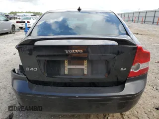 2006 Volvo S40 2.4L with VIN YV1MS382962173722, listed as a Copart auction lot 52485525 with 217,787 mi miles and Salvage Title. Bid and sale history available at carsss.com. Image 6.