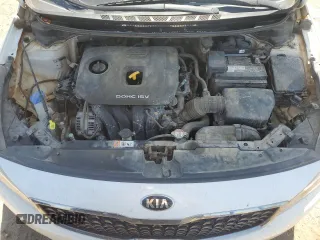 2017 Kia Forte LX with VIN 3KPFL4A72HE075855, listed as a Copart auction lot 52807335 with 76,521 mi miles and Salvage Title. Bid and sale history available at carsss.com. Image 12.
