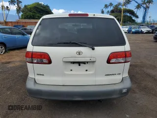 2001 Toyota Sienna CE with VIN 4T3ZF19C21U359632, listed as a Copart auction lot 60258414 with 167,356 mi miles and Salvage Title. Bid and sale history available at carsss.com. Image 6.