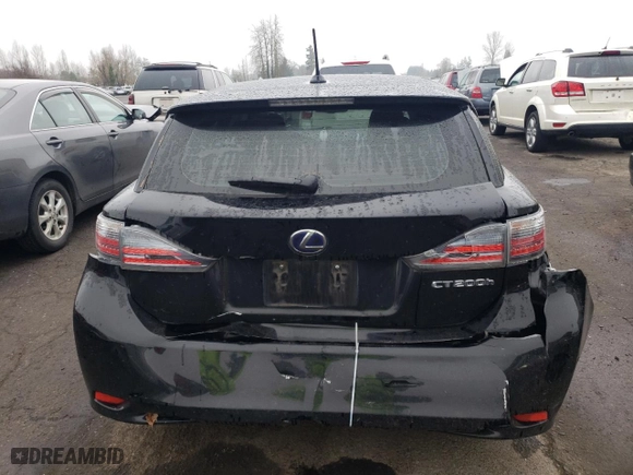 2013 Lexus CT 200h Hybrid with VIN JTHKD5BH9D2167575, listed as a Copart auction lot 88676665 with 203293 miles and Salvage Title. Bid and sale history available at carsss.com. Image 6.