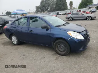 2012 Nissan Versa S with VIN 3N1CN7AP2CL825387, listed as a Copart auction lot 75414204 with 188,789 mi miles and Salvage Title. Bid and sale history available at carsss.com. Image 4.