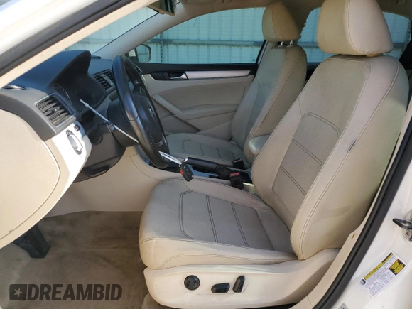 2013 Volkswagen Passat SE with VIN 1VWBP7A34DC008268, listed as a Copart auction lot 63002035 with 180,787 mi miles and Salvage title. Bid and sale history available at DreamBid. Image 7.