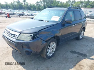 2012 Subaru Forester X Premium with VIN JF2SHBDC7CH455517, listed as a IAAI auction lot 42611928 with 152,575 mi miles and . Bid and sale history available at DreamBid. Image 2.