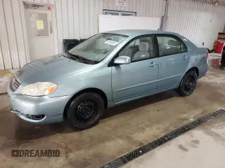 2007 Toyota Corolla CE with VIN 2T1BR30E47C796294, listed as a Copart auction lot 60284345 with 204,900 mi miles and Salvage title. Bid and sale history available at DreamBid. Image 1.