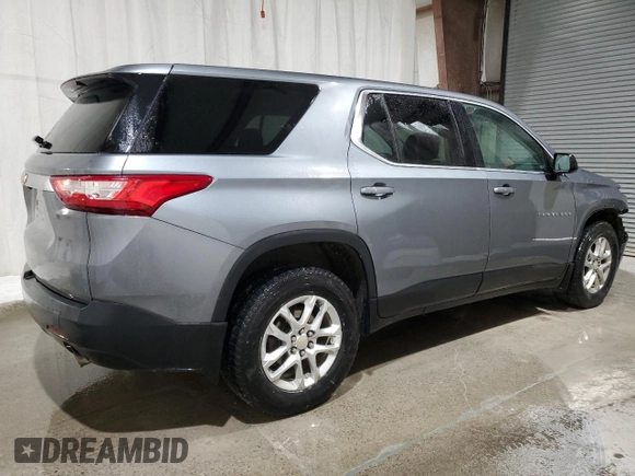 2020 Chevrolet Traverse LS with VIN 1GNEVFKW4LJ267174, listed as a Copart auction lot 53583505 with 71,416 mi miles and Salvage title. Bid and sale history available at DreamBid. Image 3.