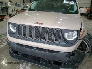 2016 Jeep Renegade Latitude with VIN ZACCJBBT4GPD21105, listed as a Copart auction lot 78734764 with 118,650 mi miles and Salvage Title. Bid and sale history available at carsss.com. Image 13.