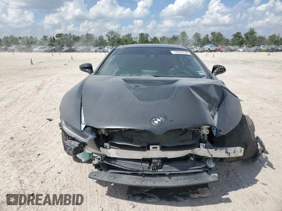2015 BMW i8 with VIN WBY2Z2C56FV391487, listed as a Copart auction lot 72029534 with 89,048 mi miles and Salvage Title. Bid and sale history available at carsss.com. Image 5.