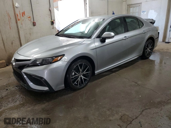 2023 Toyota Camry SE with VIN 4T1G11AK9PU152245, listed as a Copart auction lot 50612965 with 16,552 mi miles and Salvage Title. Bid and sale history available at carsss.com. Image 1.