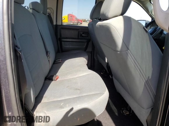 2017 Ram 1500 Express with VIN 1C6RR6FG5HS846894, listed as a Copart auction lot 56737595 with 89,480 mi miles and Salvage title. Bid and sale history available at DreamBid. Image 10.
