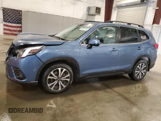 2023 Subaru Forester Limited with VIN JF2SKAPC7PH511436, listed as a Copart auction lot 58751175 with 17,892 mi miles and Salvage title. Bid and sale history available at DreamBid. Image 1.