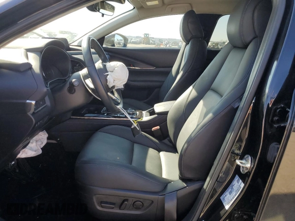 2023 Mazda CX-30 S Carbon Edition with VIN 3MVDMBCM8PM567157, listed as a Copart auction lot 46954865 with 20,038 mi miles and Salvage Title. Bid and sale history available at DreamBid. Image 7.