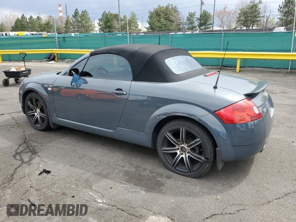 2001 Audi TT z VIN TRUTX28N511012537, wystawiony jako Copart lot #51114915 z przebiegiem 184 528 mil mil oraz Szkoda całkowita • Salvage title. Historia ofert i sprzedaży dostępna na DreamBid. Obrazek 2.