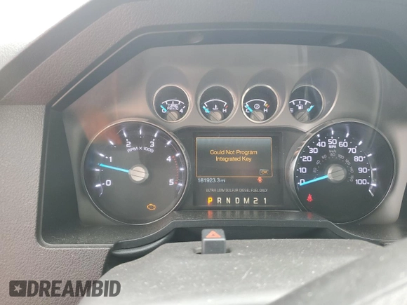 2012 Ford F-350 XL with VIN 1FT8W3BT8CEC48966, listed as a Copart auction lot 59481525 with 181,923 mi miles and Salvage title. Bid and sale history available at DreamBid. Image 9.