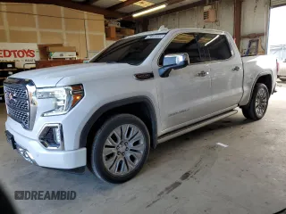 2021 GMC Sierra 1500 Denali z VIN 3GTU9FELXMG324670, wystawiony jako Copart lot #44190555 z przebiegiem 52 422 mil mil oraz Czysty tytuł • Clean title. Historia ofert i sprzedaży dostępna na DreamBid. Obrazek 1.